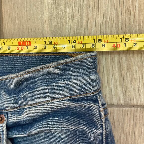 Abercrombie & Fitch The Mom Jeans High Rise Medium Wash Size 29 8L Women’s Denim - Picture 4 of 8